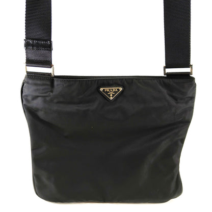 PRADA Nylon Shoulder Bag Black Model number: 10739