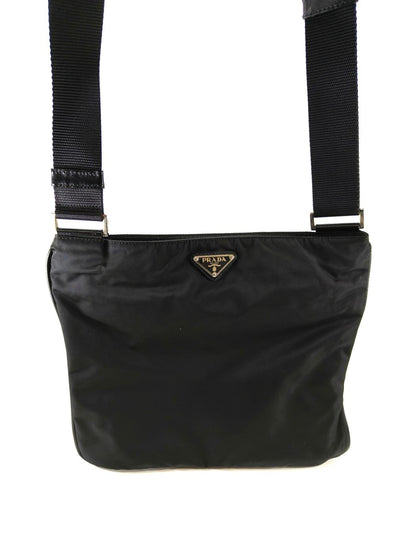 PRADA Nylon Shoulder Bag Black Model number: 10739