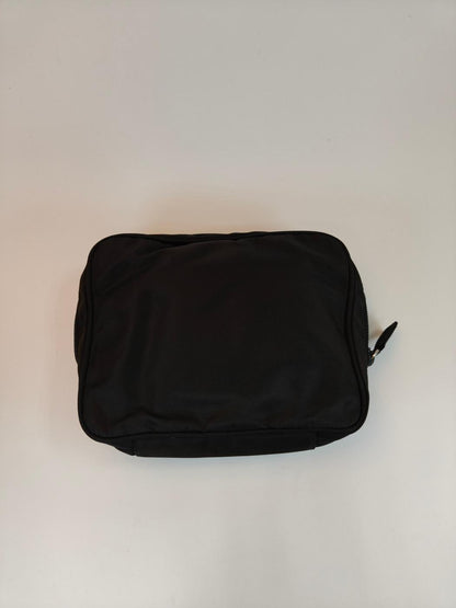 PRADA Nylon Pouch, Cosmetic Pouch, Travel Pouch, Black, Product number: 10766