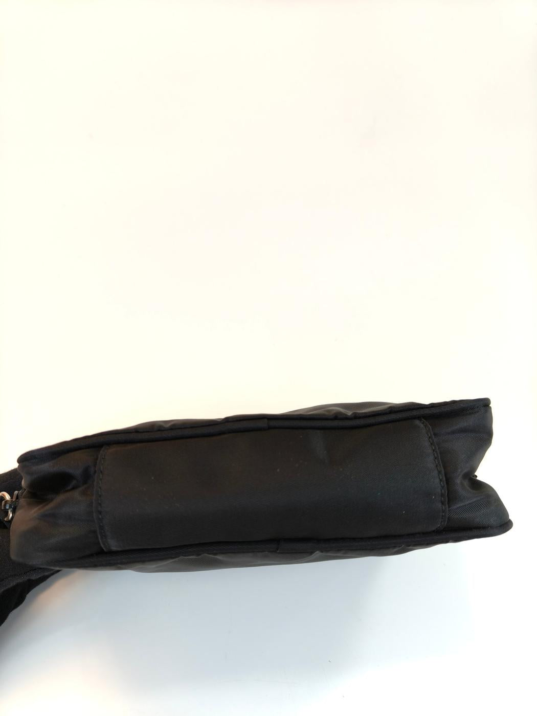 PRADA Nylon Pouch, Cosmetic Pouch, Travel Pouch, Black, Product number: 10766