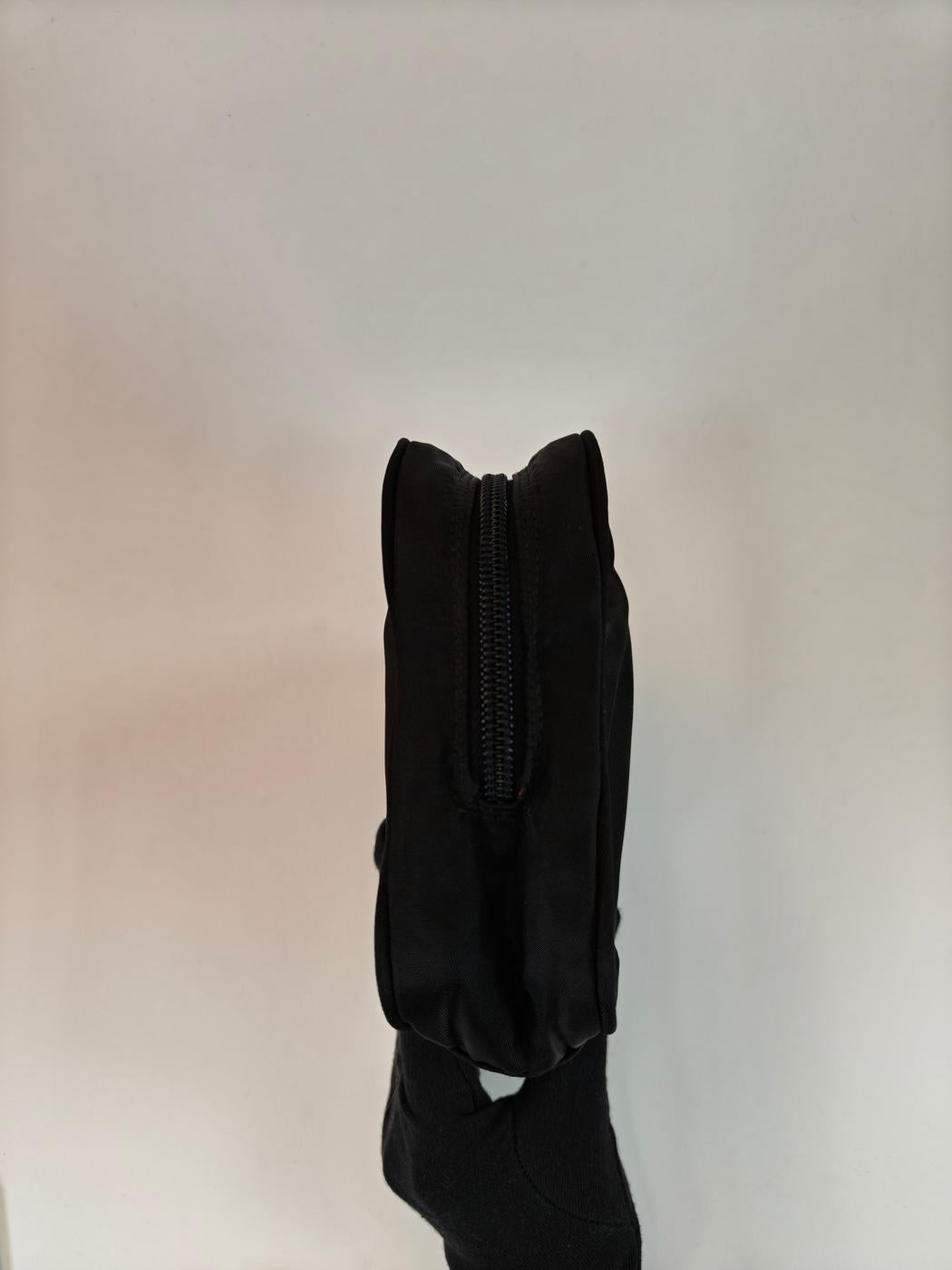 PRADA Nylon Pouch, Cosmetic Pouch, Travel Pouch, Black, Product number: 10766