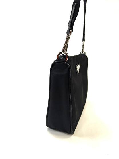 PRADA 普拉达 尼龙 单肩包 NERO 黑色 型号：10820