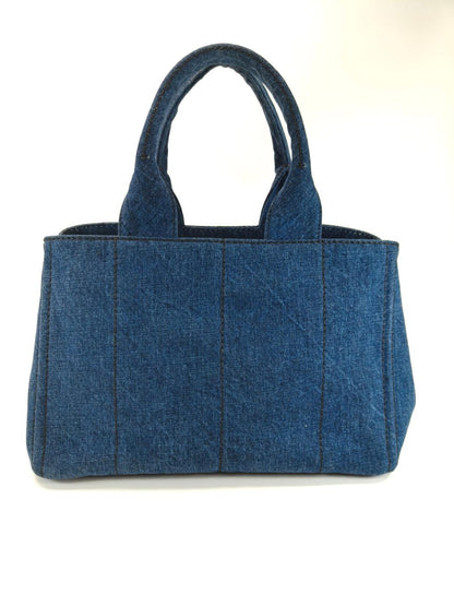 PRADA 普拉达 Canapa 托特包 丹宁布 款号：10835