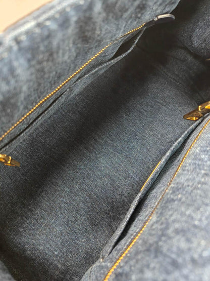 PRADA 普拉达 Canapa 托特包 丹宁布 款号：10835