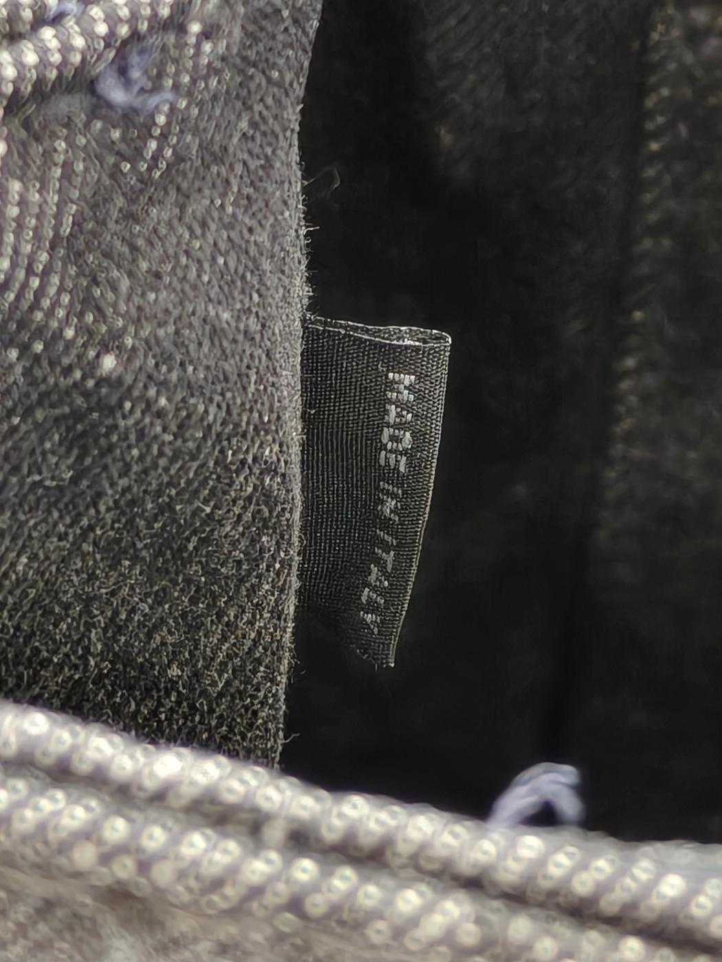 PRADA 普拉达 Canapa 2WAY 托特包 单肩包 牛仔布 黑色 管理编号：10893