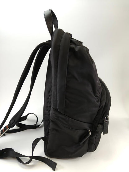 PRADA 普拉达 尼龙 双肩包 NERO 管理编号：11001