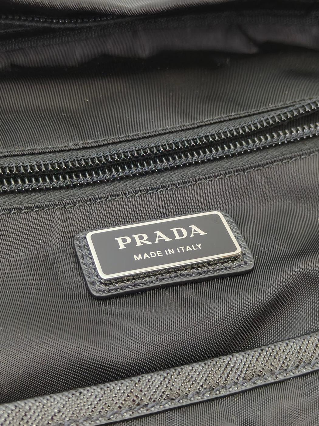 PRADA 普拉达 尼龙 双肩包 NERO 管理编号：11001