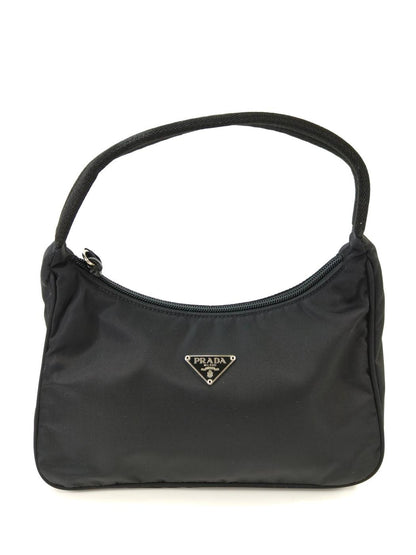 PRADA プラダ ナイロン ハンドバッグ ワンショルダー ブラック 管理番号：11056