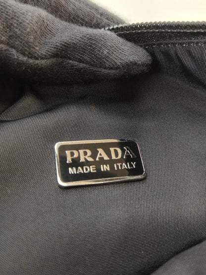 PRADA プラダ ナイロン ハンドバッグ ワンショルダー ブラック 管理番号：11056