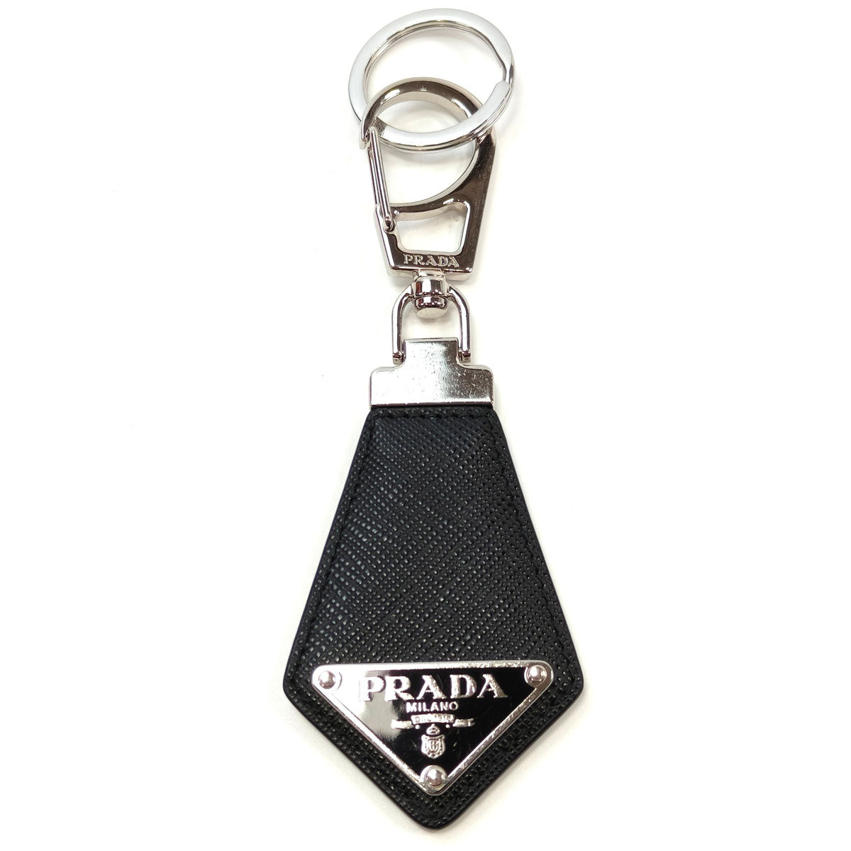 PRADA 普拉达 钥匙扣 钥匙圈 黑色 商品编号：11165