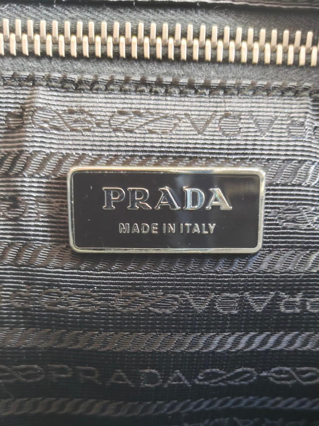 PRADA プラダ テスート ナイロン トートバッグ ブラック 管理番号：11322