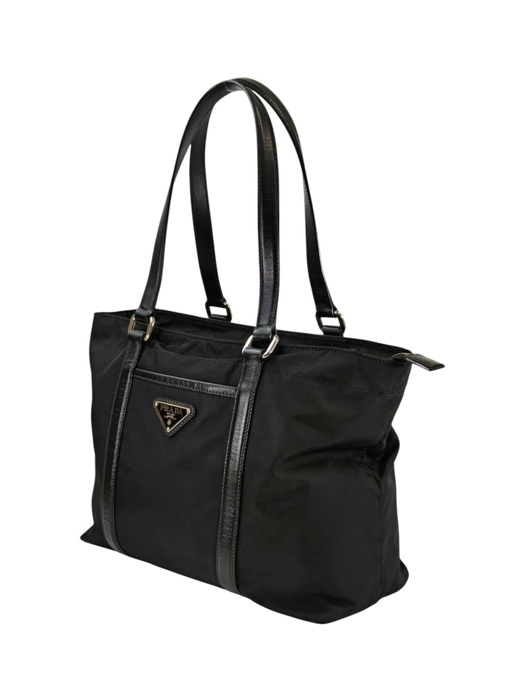 PRADA プラダ テスート ナイロン トートバッグ ブラック 管理番号：11322