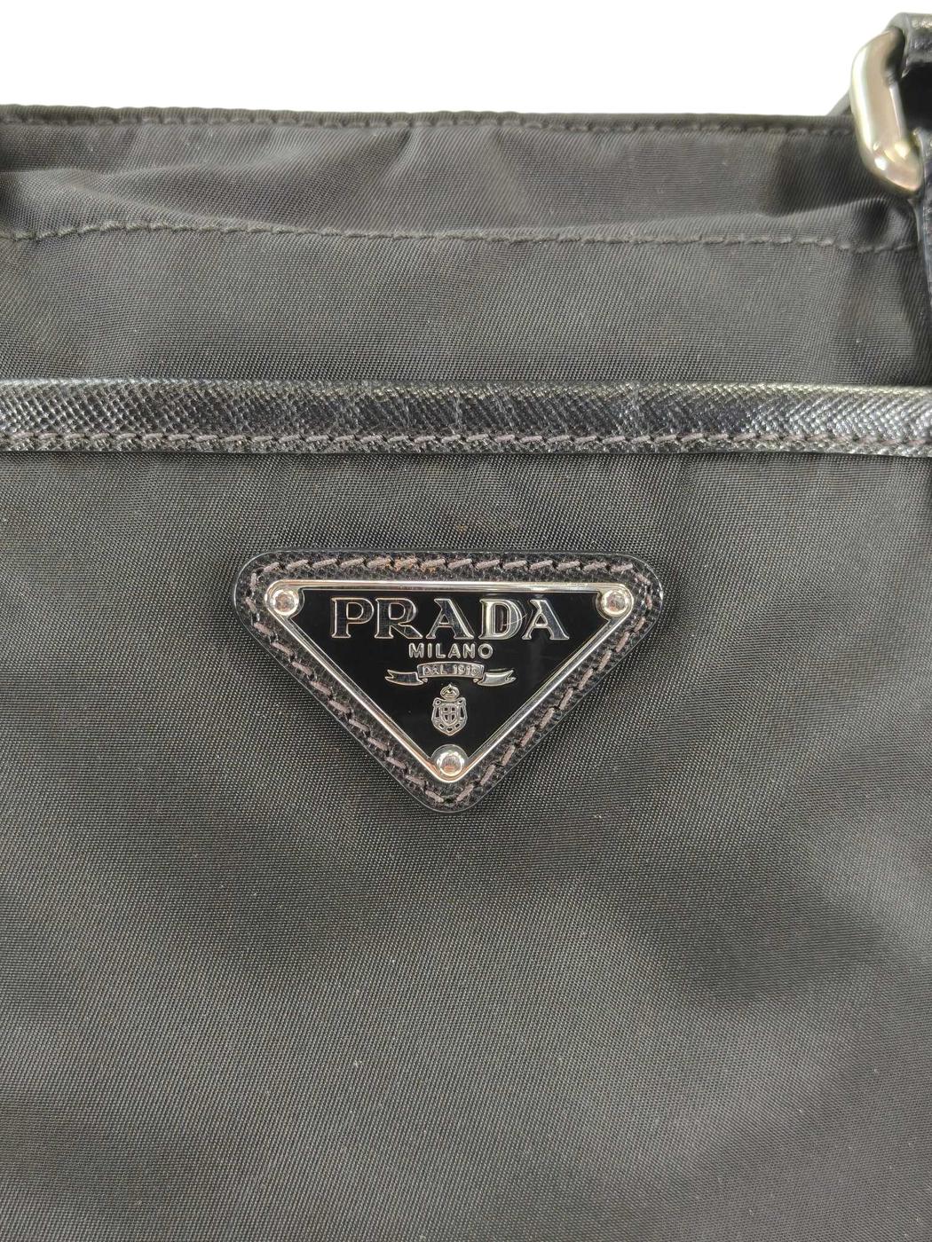 PRADA プラダ テスート ナイロン トートバッグ ブラック 管理番号：11322