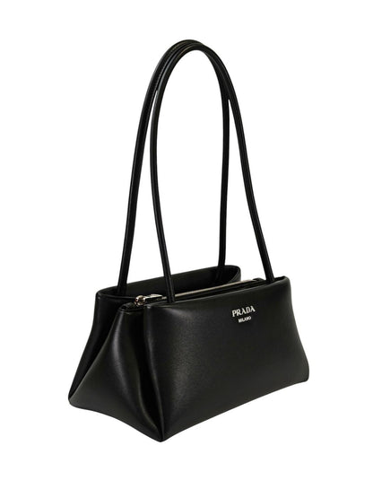 PRADA プラダ レザー トートバッグ ワンショルダー ブラック 管理番号：11325