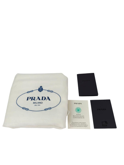 PRADA プラダ スモール レザー トートバッグ ブラック 管理番号：11367