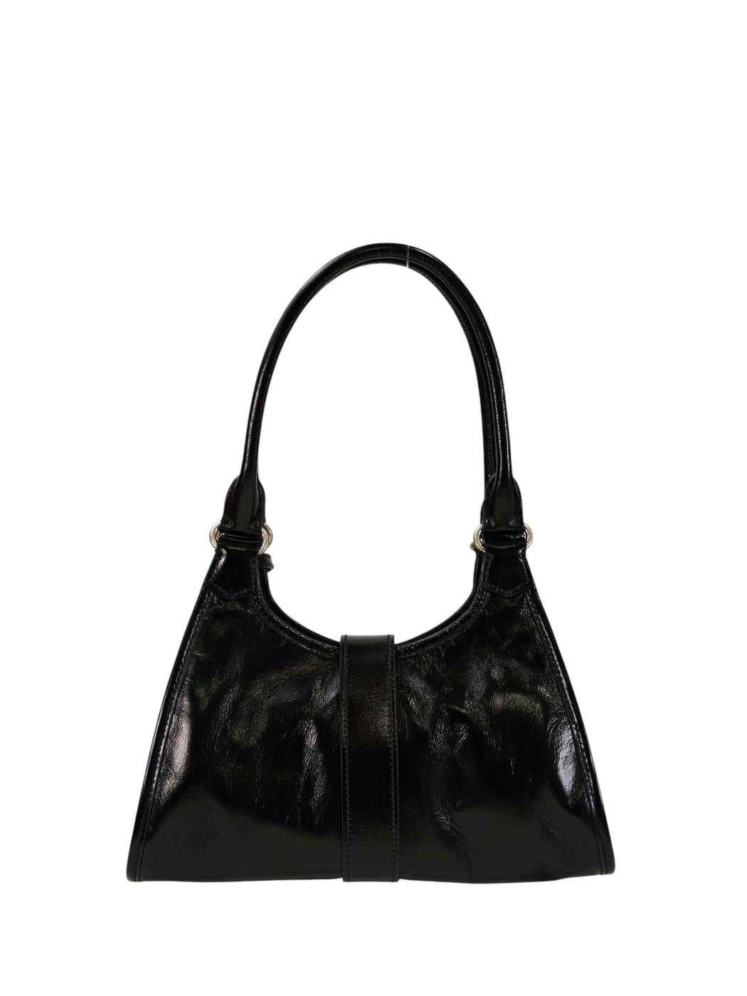 PRADA プラダ スモール レザー トートバッグ ブラック 管理番号：11367