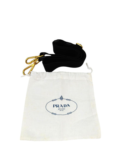 PRADA プラダ カナパ トートバッグ ブラック×オレンジ 管理番号：11391