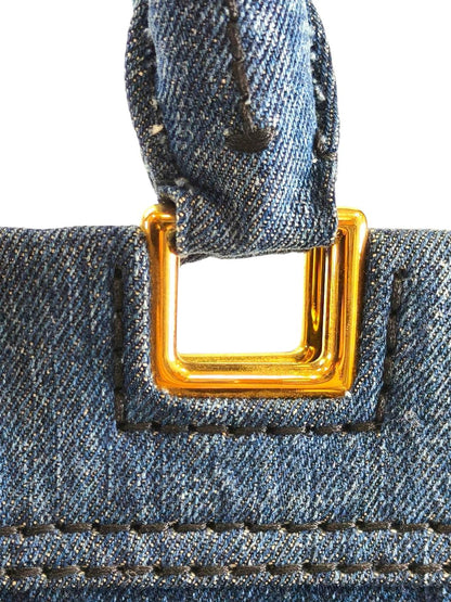 PRADA プラダ カナパ トートバッグ 2WAY ネイビー 管理番号：11414