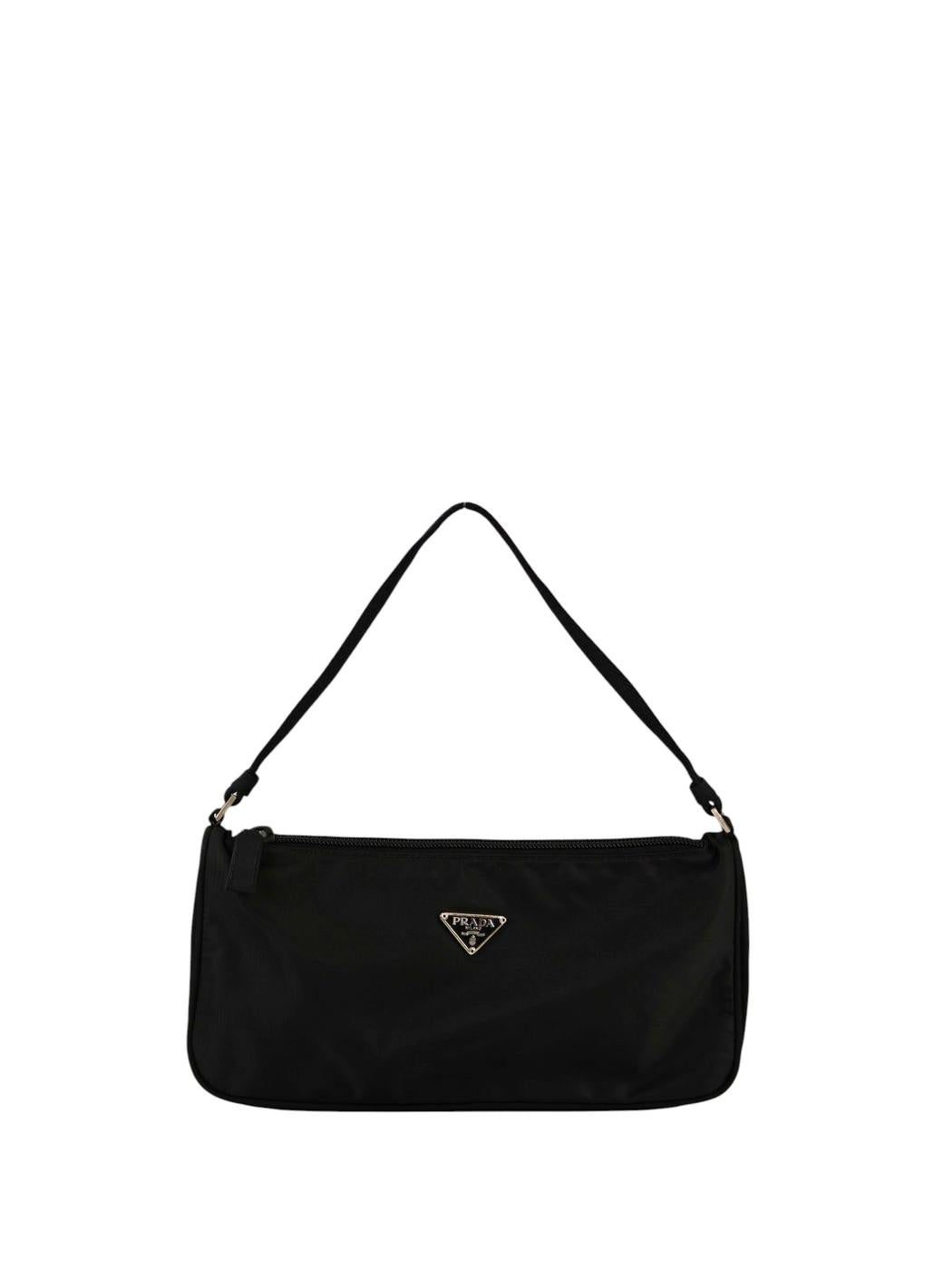 PRADA プラダ ナイロン ポーチ ミニバッグ ブラック 管理番号：11526