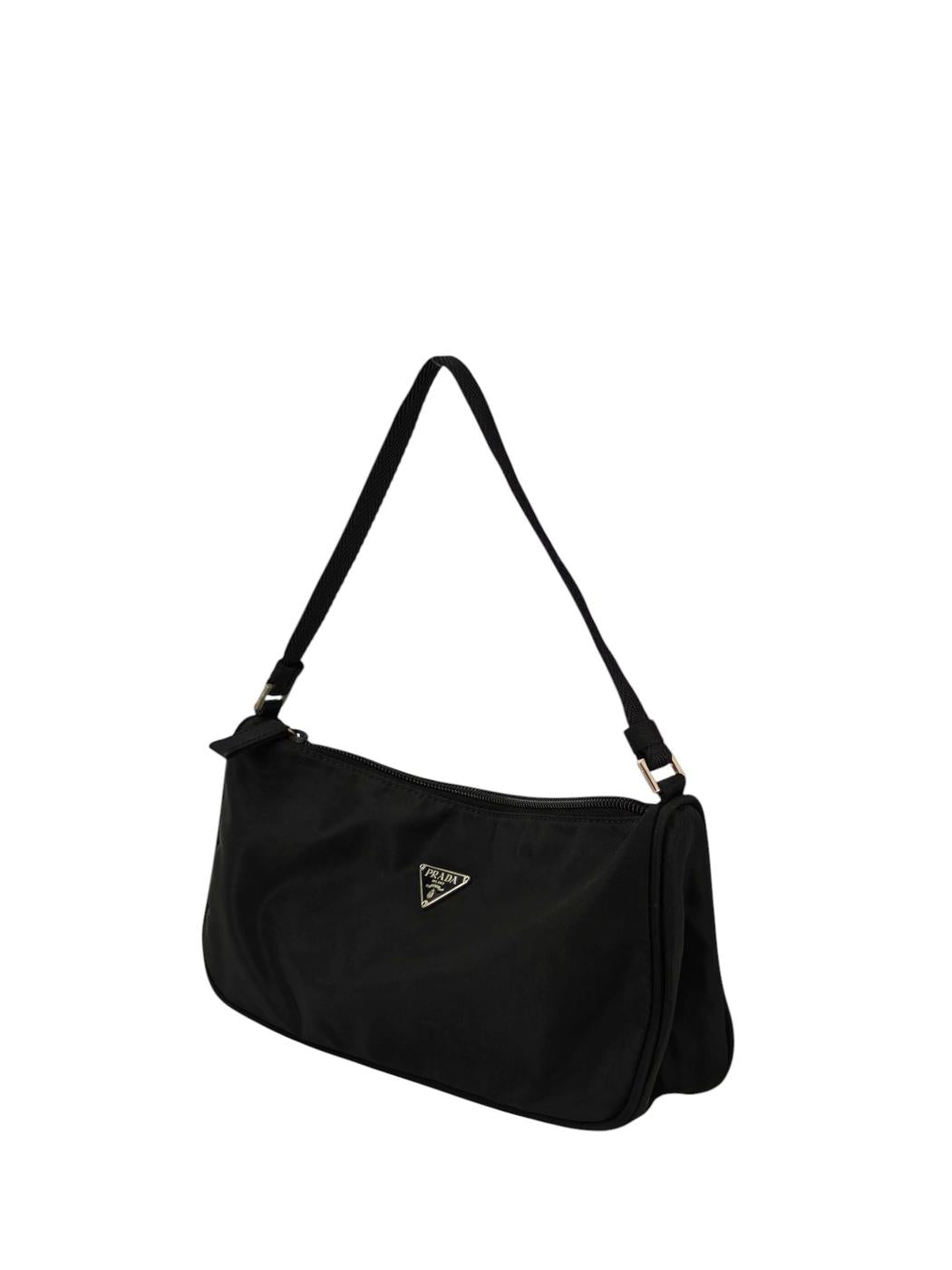 PRADA プラダ ナイロン ポーチ ミニバッグ ブラック 管理番号：11526