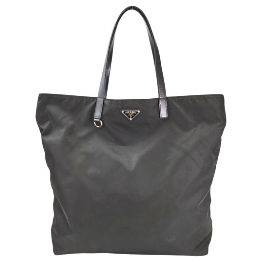 PRADA プラダ 三角ロゴ トートバッグ ブラック 管理番号：11564