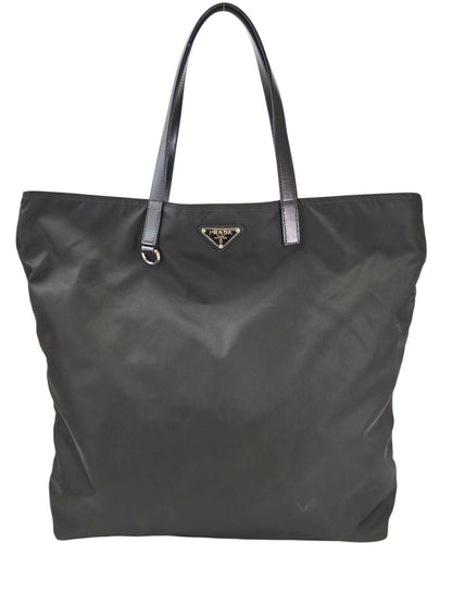 PRADA プラダ 三角ロゴ トートバッグ ブラック 管理番号：11564