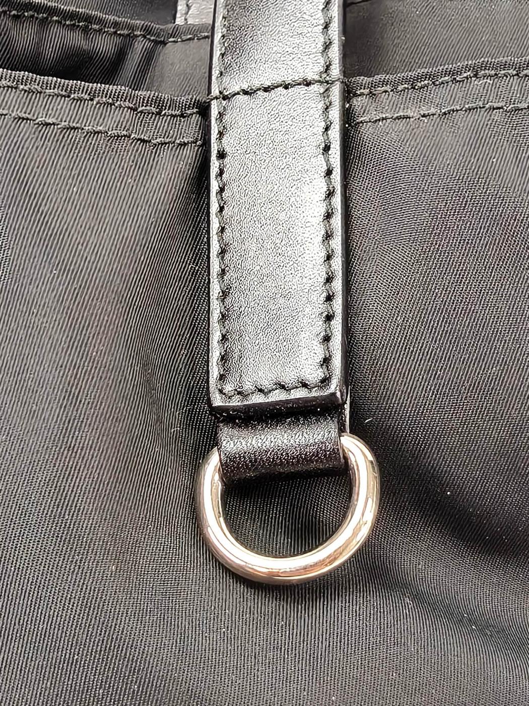 PRADA プラダ 三角ロゴ トートバッグ ブラック 管理番号：11564