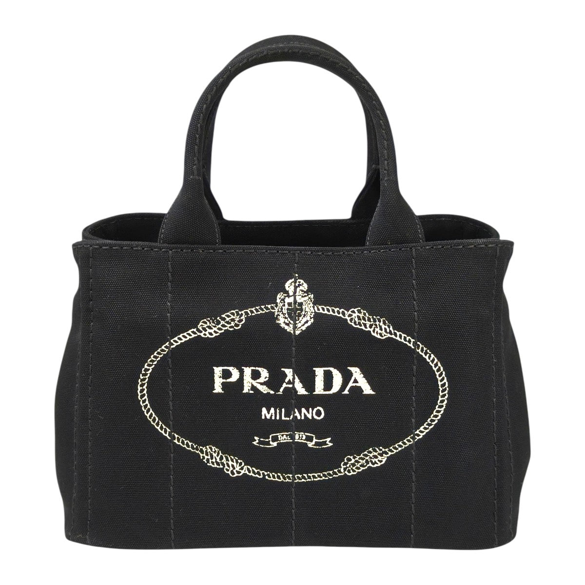 PRADA プラダ カナパ 2WAY トートバッグ ブラック 管理番号：11572