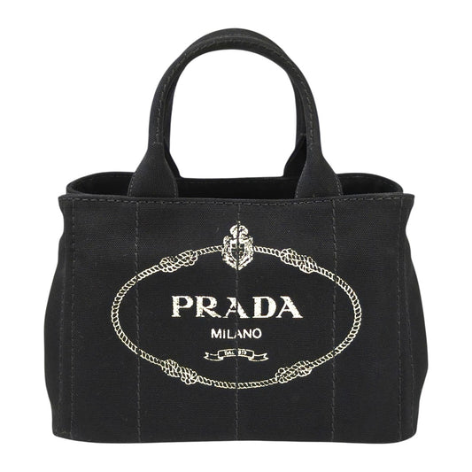 PRADA プラダ カナパ 2WAY トートバッグ ブラック 管理番号：11572