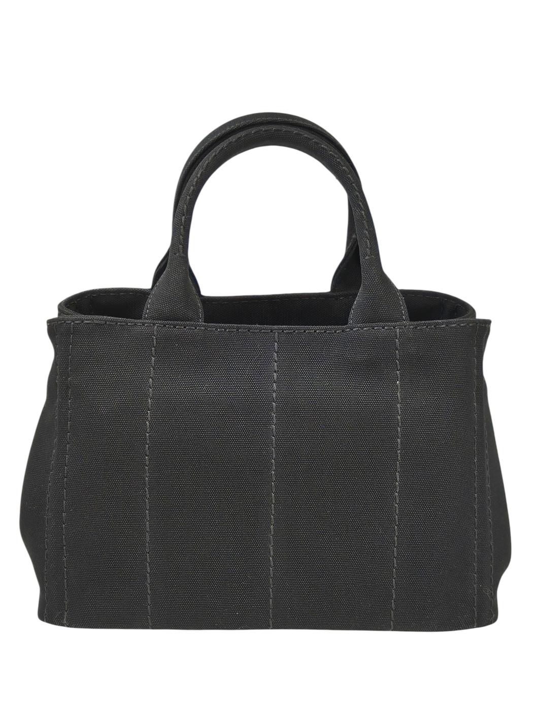 PRADA プラダ カナパ 2WAY トートバッグ ブラック 管理番号：11572