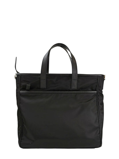 PRADA プラダ ナイロン 三角ロゴ付き 2WAY トートバッグ ブラック 管理番号：11657