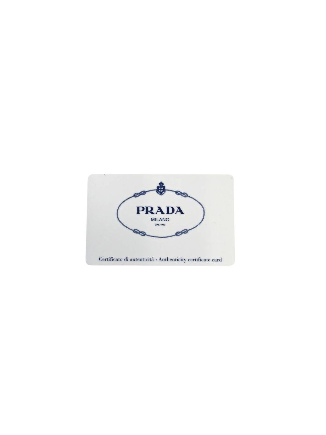 PRADA プラダ カナパトート ミニ トートバッグ 緑 キャンバス 管理番号：11746