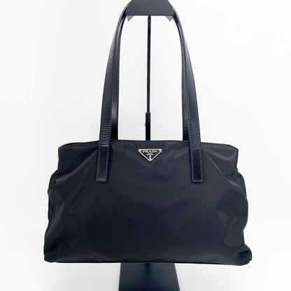 PRADA プラダ トートバッグ ハンドバッグ ナイロン 黒 NERO 管理番号：9221