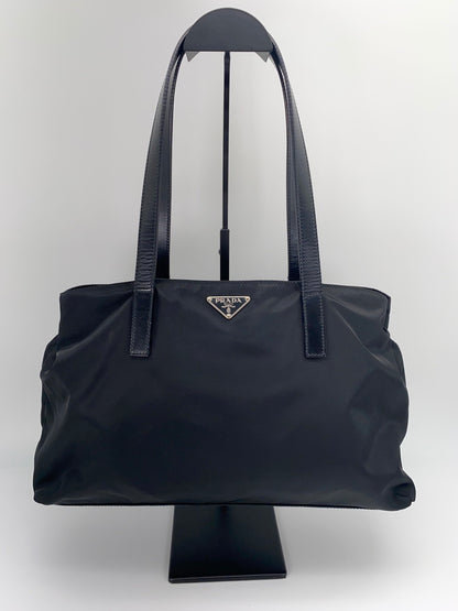 PRADA プラダ トートバッグ ハンドバッグ ナイロン 黒 NERO 管理番号：9221