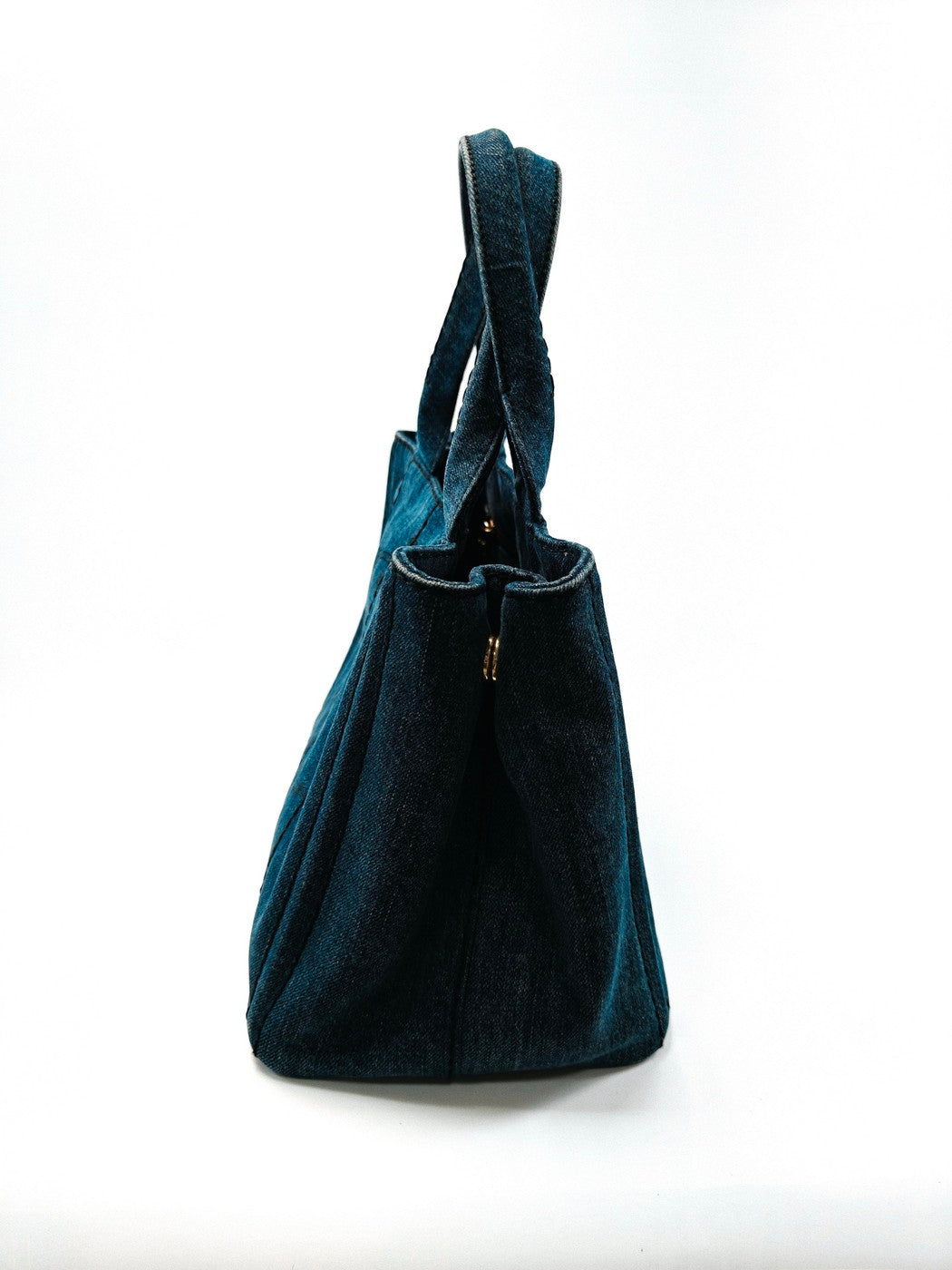 PRADA Canapa 两用单肩包/手提包，IDG 牛仔布，参考编号：9704