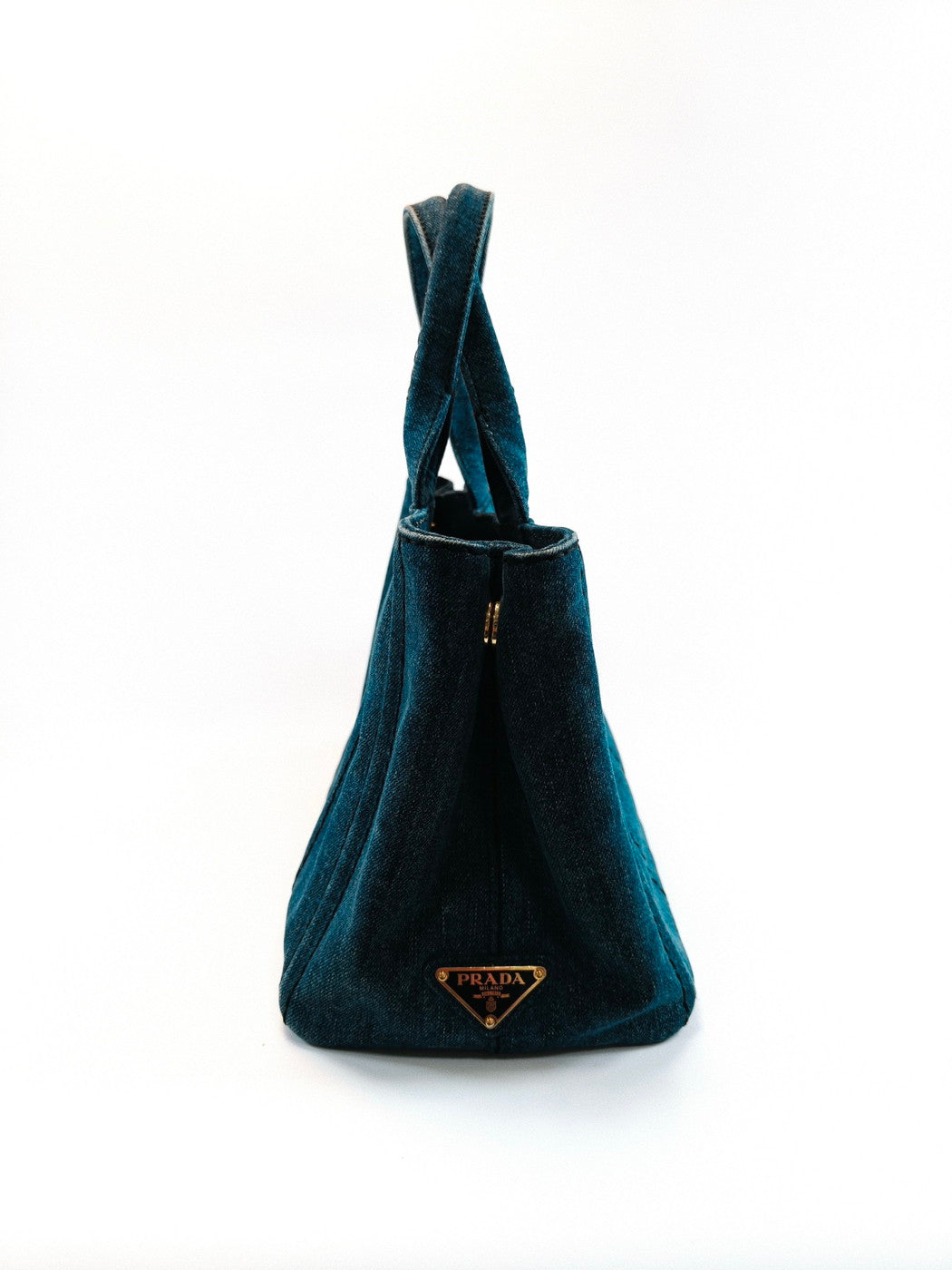 PRADA Canapa 两用单肩包/手提包，IDG 牛仔布，参考编号：9704