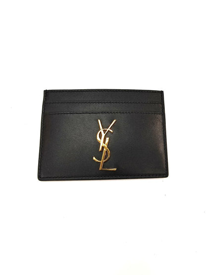 Saint Laurent サンローラン カサンドラ カードケース 名刺入れ ブラック 管理番号：10373