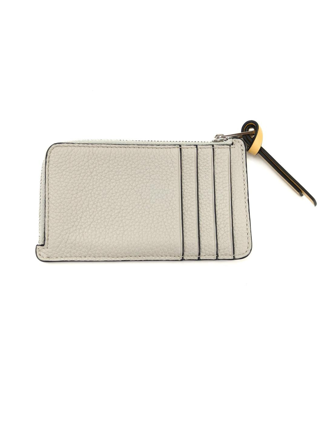 LOEWE Fragment Case Card Holder Coin Purse Grey x Khaki Model Number: 10860