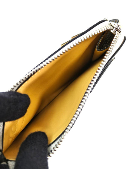 LOEWE Fragment Case Card Holder Coin Purse Grey x Khaki Model Number: 10860