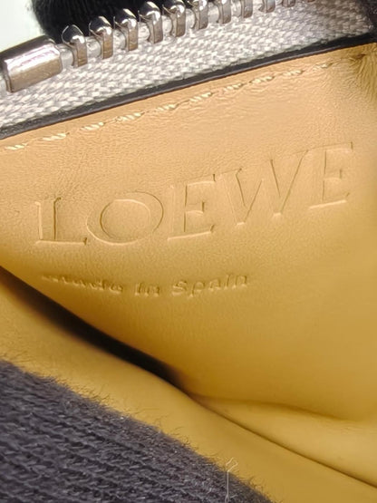 LOEWE Fragment Case Card Holder Coin Purse Grey x Khaki Model Number: 10860