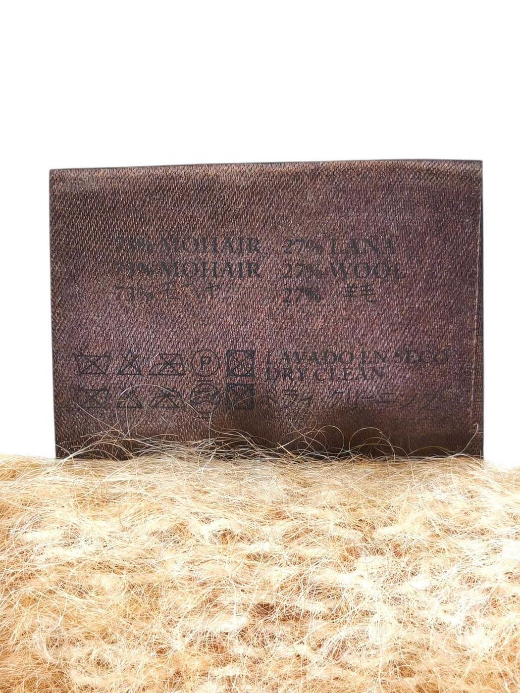 LOEWE ロエベ アナグラム ロゴ刺繍 マフラー ホワイト 管理番号：11614