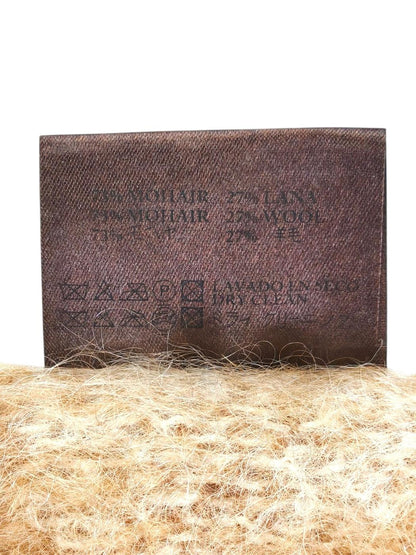 LOEWE ロエベ アナグラム ロゴ刺繍 マフラー ホワイト 管理番号：11614