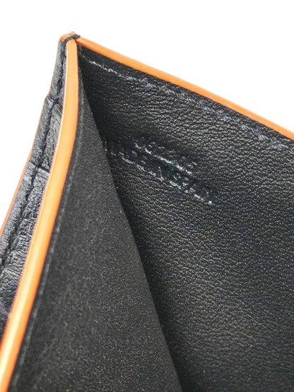 LOEWE ロエベ アナグラム バーティカル ウォレット スモール 財布 ブラック 管理番号：11668