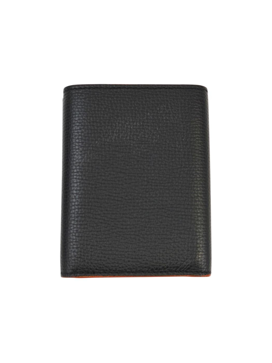 LOEWE ロエベ アナグラム バーティカル ウォレット スモール 財布 ブラック 管理番号：11668