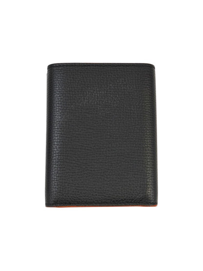 LOEWE ロエベ アナグラム バーティカル ウォレット スモール 財布 ブラック 管理番号：11668