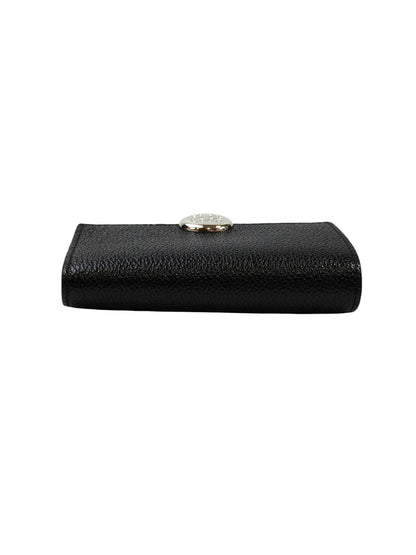 LOEWE ロエベ ペブル バーティカル ウォレット スモール 財布 ブラック 管理番号：11669