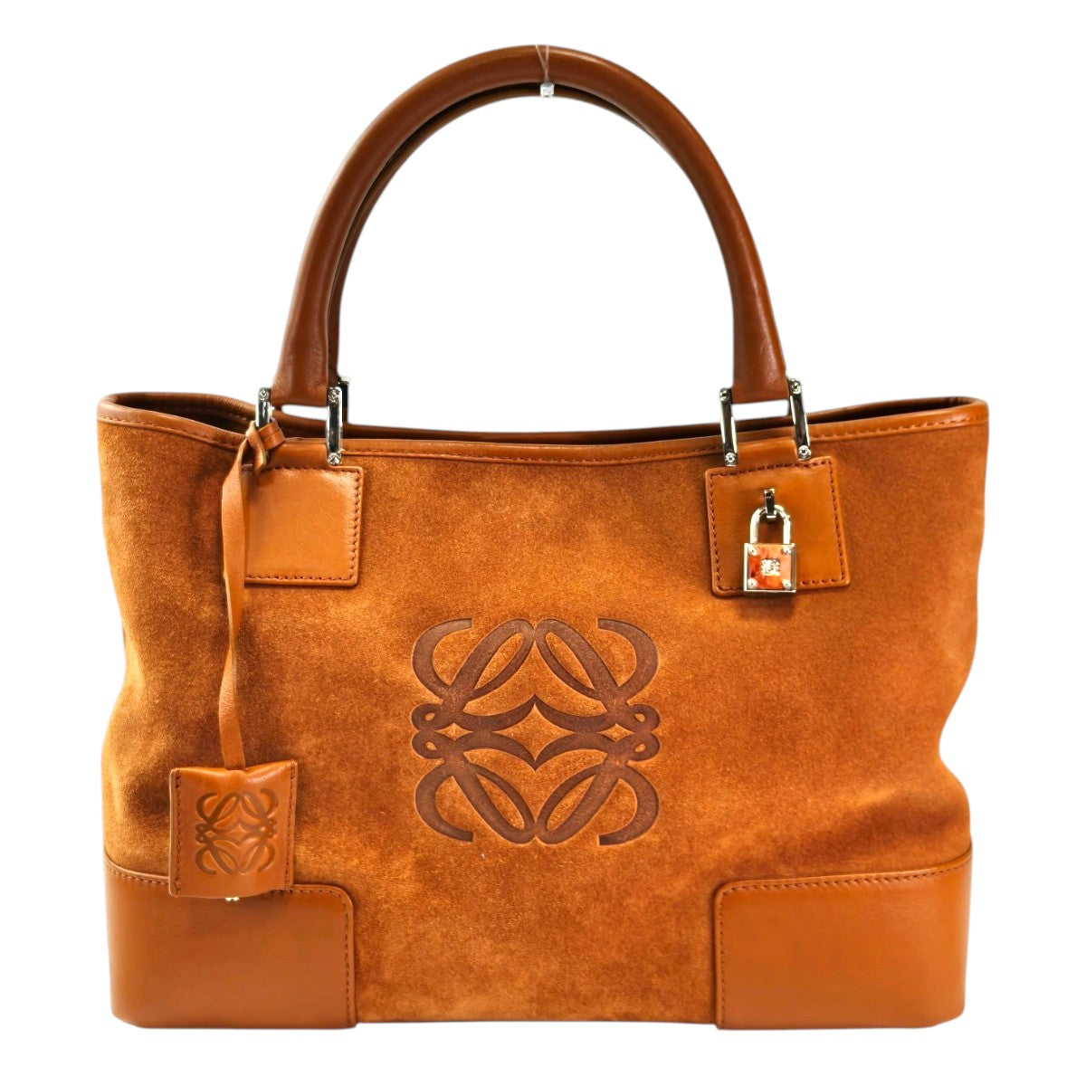 LOEWE 罗意威 Amazona Fusta 托特包 棕色 管理编号：11729