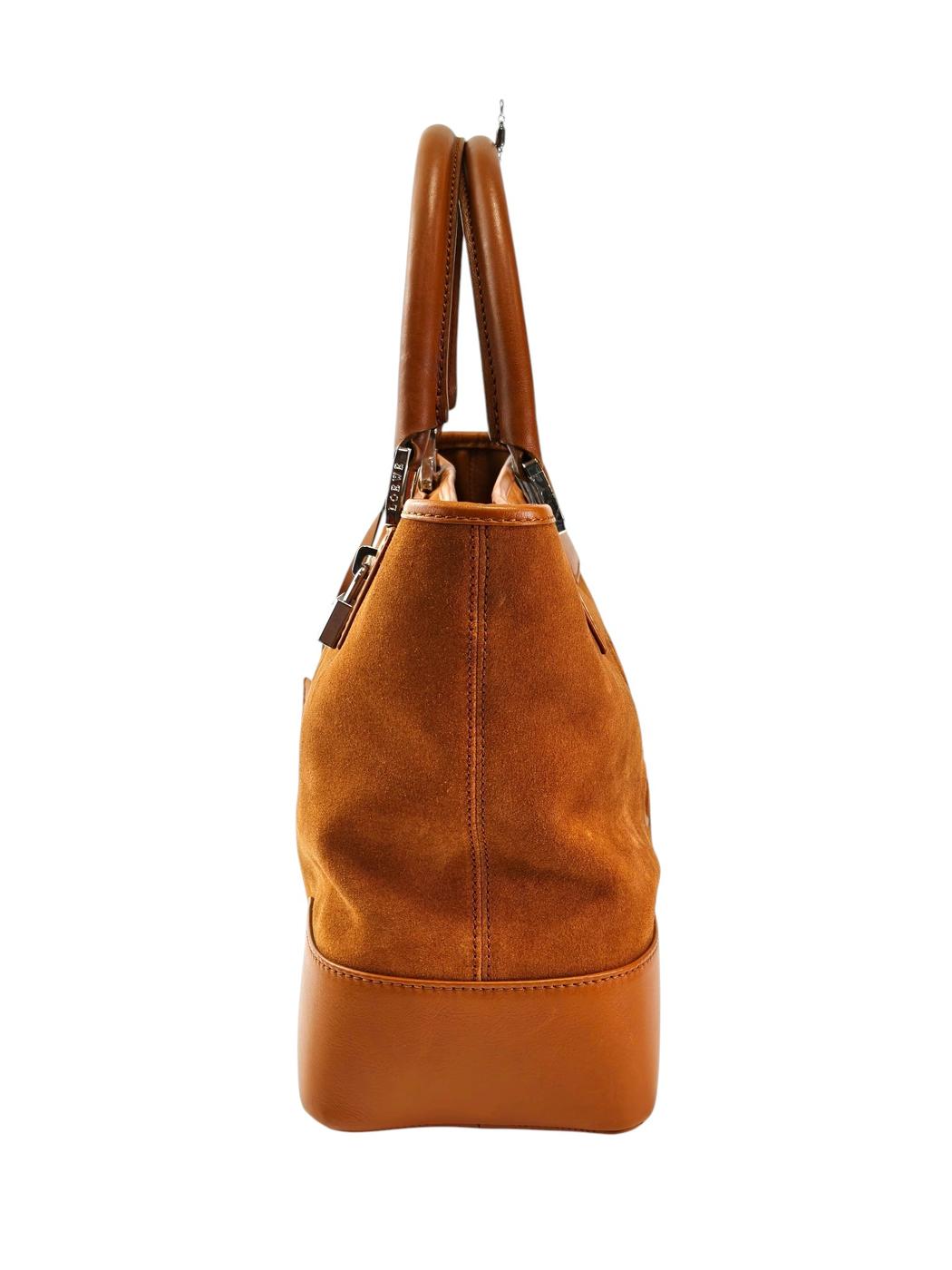 LOEWE 罗意威 Amazona Fusta 托特包 棕色 管理编号：11729