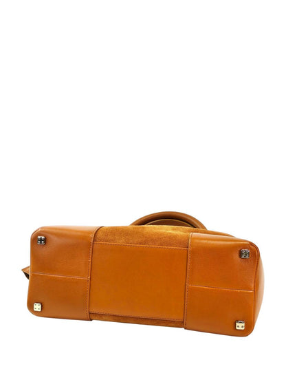 LOEWE 罗意威 Amazona Fusta 托特包 棕色 管理编号：11729