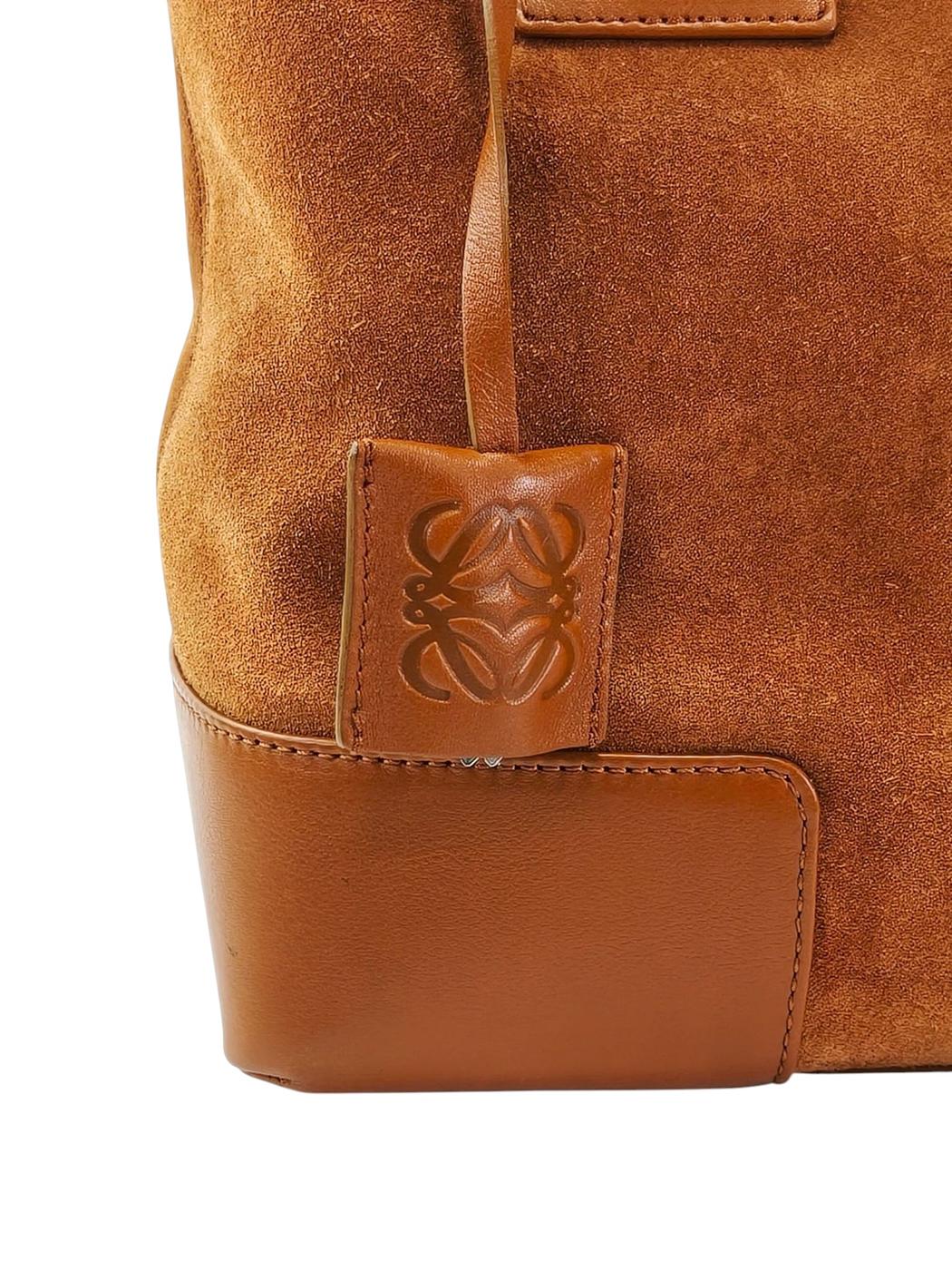 LOEWE 罗意威 Amazona Fusta 托特包 棕色 管理编号：11729